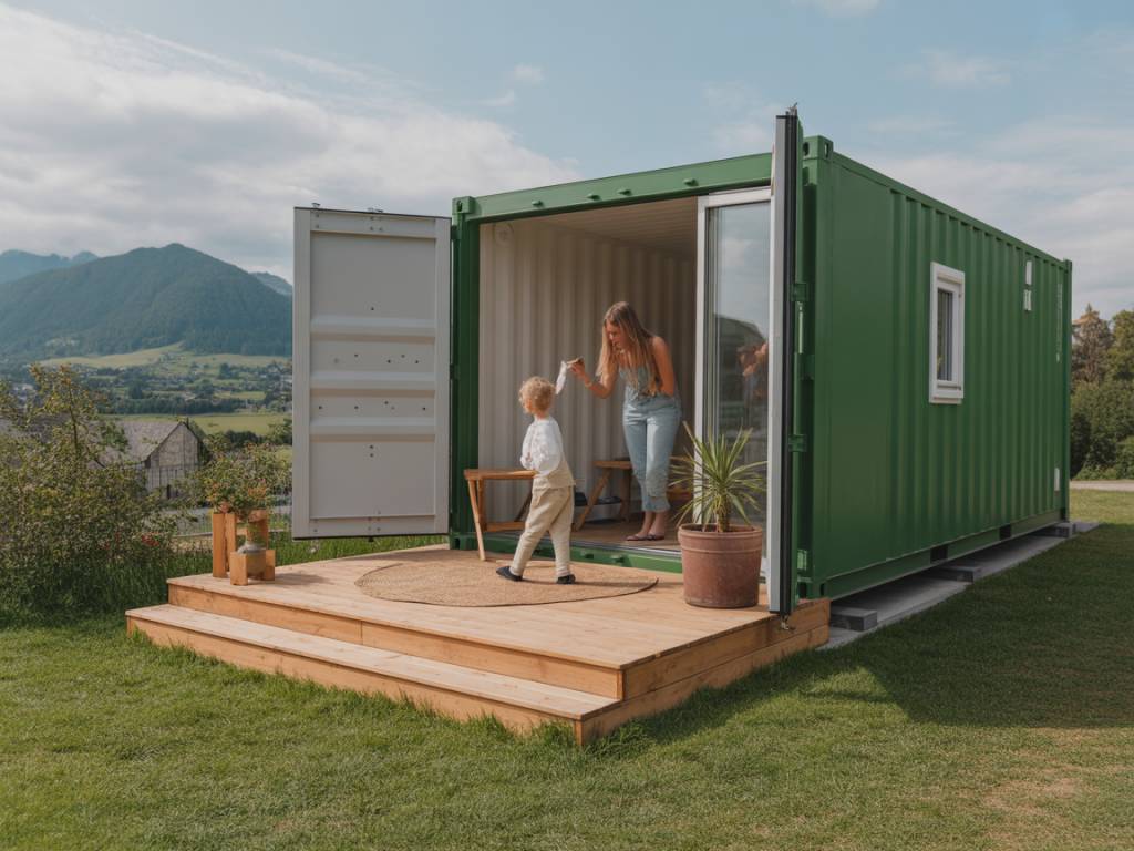 Nachhaltig wohnen im containerhaus: wie umweltfreundlich ist das wirklich und welche baustoffe sich eignen