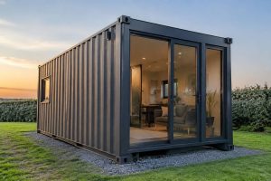 High cube container maße: abmessungen, raumhöhe und einsatzmöglichkeiten für ein Containerhaus